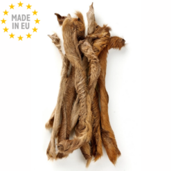 Kauartikel Hjorte hud m. pels Naturlig Snack til hund 100g, EU