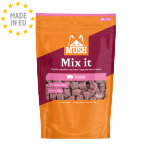 MUSH Mix it Gris Barf Frossen Råfoder 560g EU