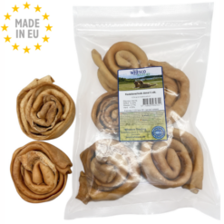 Whesco Donut Hestehud Langvarig Tyggeben/Hundesnack 5 stk, EU