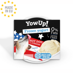 Yowup Laktosefri Ice Cream Yogurt Hot-Dog Cheese 0 % fedt Til Hund & Kat 110g, EU