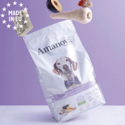 Amanova Delikat Laks Mobility - Kornfrit voksen hundefoder, EU 2kg