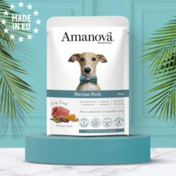 Amanova Iberico Gris Kornfrit vådfoder til voksne hunde 100g, EU