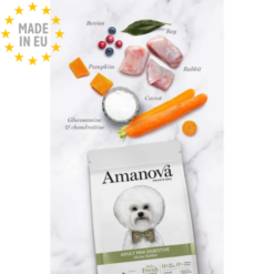 Alternative view of Amanova Mini Kanin Digestive - Kornfrit voksen hundefoder, EU