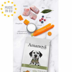 Amanova Skøn Kanin Digestive- Kornfrit voksen hundefoder, EU