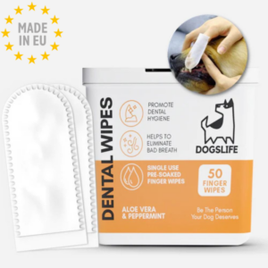 Dogs life Clean fingertut til tandpleje, 50 stk EU