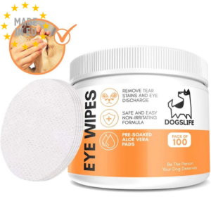 Dogs life Clean wipes til øjenpleje, 100 stk Pleje til hund EU