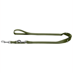 Hunter Multi-Function London Hundesnor 2m x 2 cm Oliven Grøn - Billede 3