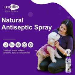 Alternative view of Leucillin Antiseptisk Bakteriedræbende Spray Til Sår, kløe og Hududfordringer til Hund EU