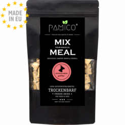 Pamico Frysetørret Gede Lever - Mix Meal Dry Barf For Hunde & Katte, 120g, EU