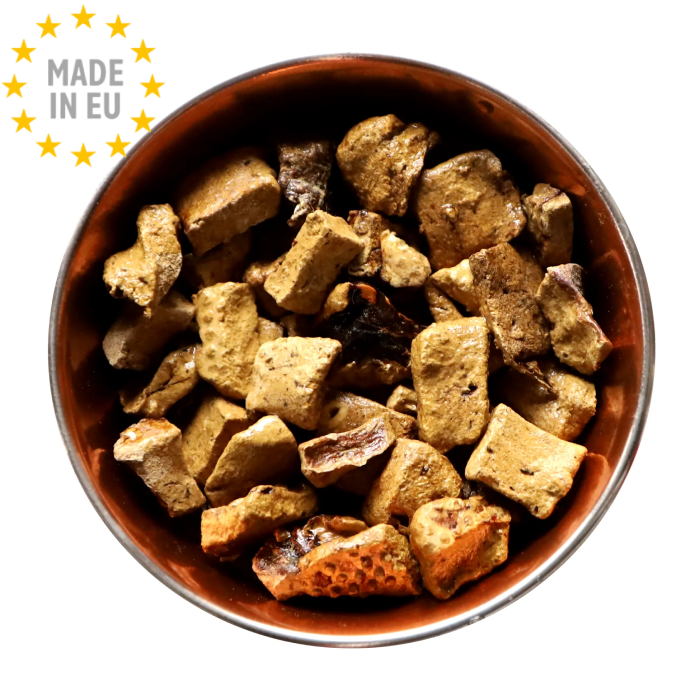Pamico Frysetørret Gede Lever - Mix Meal Dry Barf For Hunde & Katte, 120g, EU - Billede 2