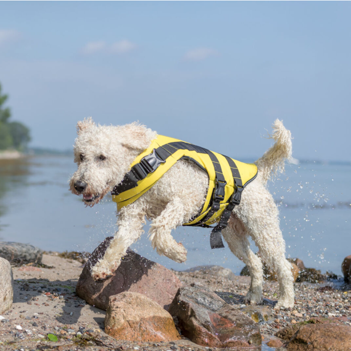 Trixie redningsvest til hunde flydevest Gul
