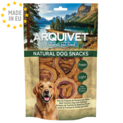 Arquivet Okse luftrørs ring m Kylling Hund, 100g EU