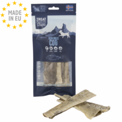 Treateaters Iceland Cod Skin Rolls 3-pack Torsk til Hund EU