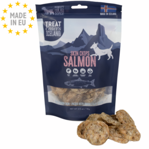 Treateaters Iceland Salmon Skin Chips Laks til Hund 70g EU