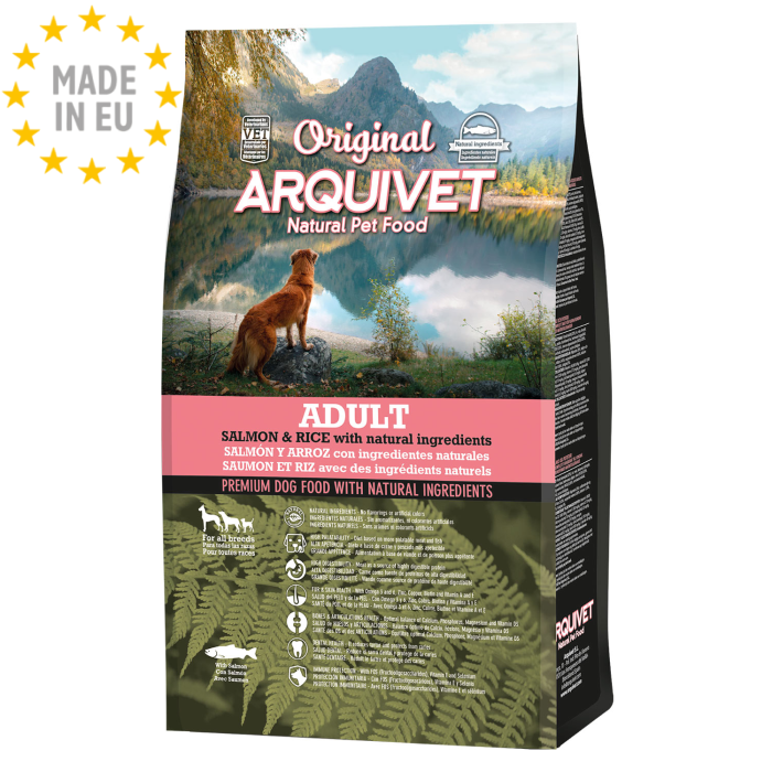 Arquivet Original Komplet Hunde Foder, Laks 3 kg, EU