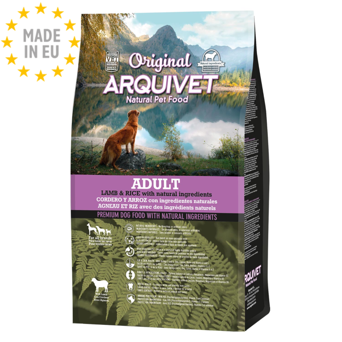 Arquivet Original Komplet Hunde Foder, Lam 3 kg, EU