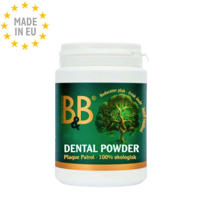 B&B Plaque Patrol® - Dental pulver supplement til hund 100g, EU