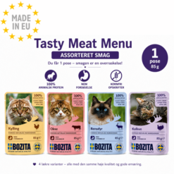 Bozita Tasty meat in Jelly Vådfoder til kat Ass Variant 85g EU