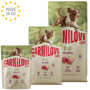 Carnilove True Fresh Kornfri And Hvalp Hunde Foder, EU