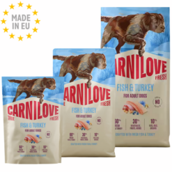 Carnilove True Fresh Kornfri Fisk & Kalkun Hunde Foder, EU
