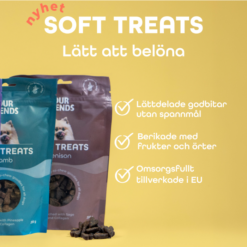 Four Friends Soft Treat GF Godbid Hund Okse 200g EU - Billede 4