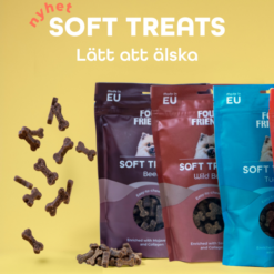 Four Friends Soft Treat GF Godbid Hund Okse 200g EU - Billede 2