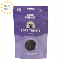 Four Friends Soft Treat Godbid Hund And 200g EU