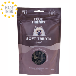 Four Friends Soft Treat Godbid Hund Okse 200g EU