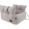 Nordic Paws Otto Bilsæde & transporttaske, Beige Ø50 cm