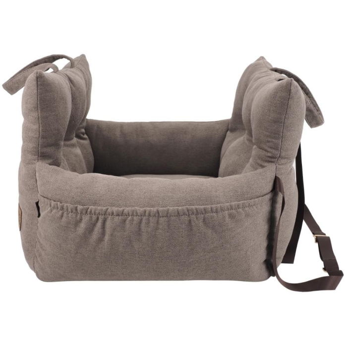 Nordic Paws Otto Bilsæde & transporttaske, Brun Ø50 cm - Billede 2