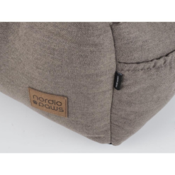 Nordic Paws Otto Bilsæde & transporttaske, Brun Ø50 cm - Billede 3