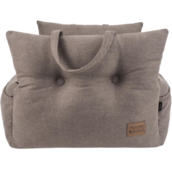 Nordic Paws Otto Bilsæde & transporttaske, Brun Ø50 cm - Billede 4