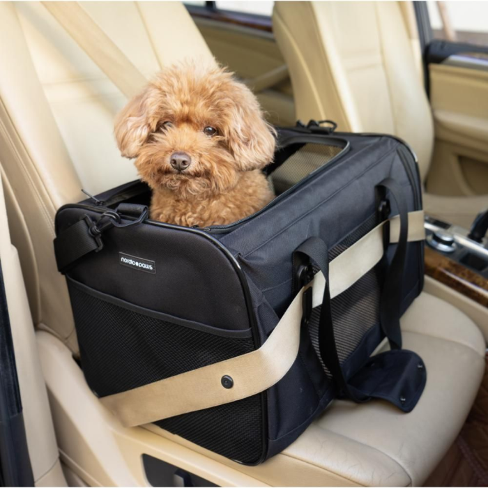 Nordic Paws Ziggy Transporttaske m pude, S 43 x 27cm