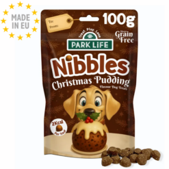 Park life - Nibbles Christmas Pudding Kornfri Godbid til Hund, 100g, EU