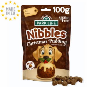 Park life - Nibbles Christmas Pudding Kornfri Godbid til Hund, 100g, EU