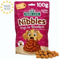 Park life - Nibbles Pigs in Blankets Kornfri Godbid til Hund, Skinke 100g, EU