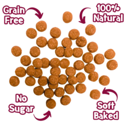 Alternative view of Park life - Nibbles Pigs in Blankets Kornfri Godbid til Hund, Skinke 100g, EU