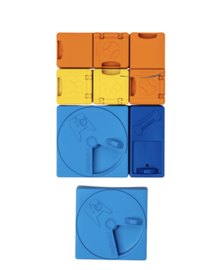 Pawzler Raindow set Puzzles aktiveringslegetøj Til Hund Base + 8 dele EU - Billede 3