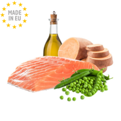 Wolf's Nature Hundefoder Kornfri GF, Fjord Laks Light 1kg /8kg/13 kg, EU