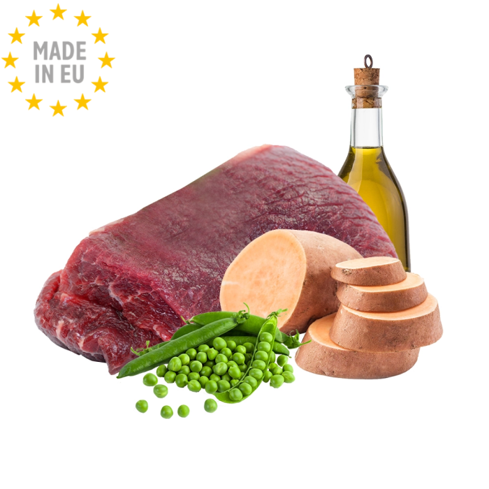 Wolf's Nature Hundefoder Kornfri GF, Fjord Lam 1kg /8kg/13 kg, EU - Billede 2