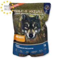 Wolf's Nature Hundefoder Kornfri GF, Wild Buffalo 1kg /8kg/15 kg, EU