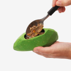 Alternative view of Zee.dog Green Bean Håndfør Slow feeder hund Grøn Ø13cm