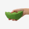 Zee.dog Green Bean Håndfør Slow feeder hund Grøn Ø13cm