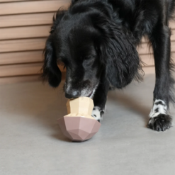 Zee.dog Mushroom, Håndfør Slow feeder hund Brun Ø8,8cm - Billede 3