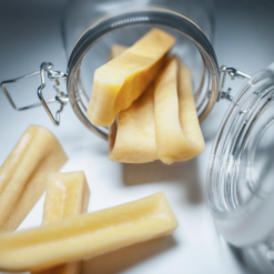 Hi! Dog Chews Hårdtpresset osteben 100% Naturligt EU