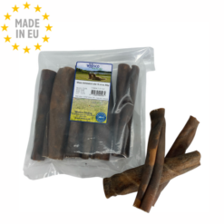 Whesco Buffaloskind tyggeruller Naturlig Hundesnack 250g/15 cm, EU