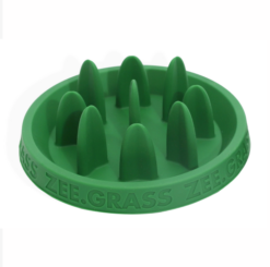 Zee.dog Grass Slow feeder til madskål hund Grøn Ø10cm