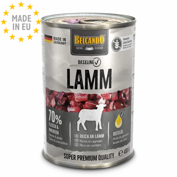Belcando Baseline Vådfoder Hund Lam 400g EU