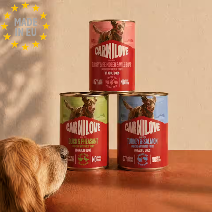 Carnilove Vådfoder til Hund Kalkun, Rensdyr & Vildsvin 400g, EU