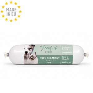 Feed'it & Treat Pure Mono Protein Skærefast Hund & Kat Fasan 100g, EU